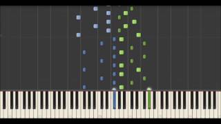 Yann Tiersen - La Corde (Synthesia Tutorial)