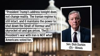 Illinois lawmakers react to President Trump's address on the War In Iran
