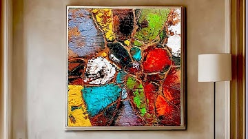 Mastering TEXTURE ABSTRACT ACRYLIC Techniques / CANVAS Painting for Beginners