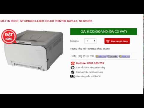 Máy in Ricoh SP C240DN Color Laser Printer