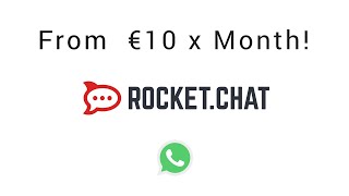Webinar with Rocket.Chat for our WhatsApp Service Integration