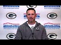 Matt LaFleur speaks about loss to the Vikings on the road