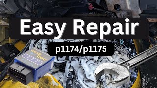 Chevy  GMC P1174/P1175 Engine Code