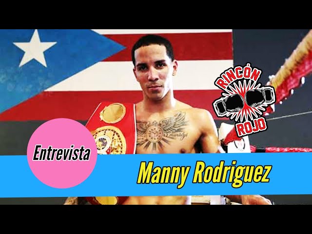 Manny Rodriguez en exclusiva para Rincon Rojo