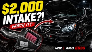 $2,000 BlackBoost Cold Air Intake Install On Mercedes W212 E63S AMG (M157 Engine) $2,000 BlackBoost Cold Air Intake Install On Mercedes W212 E63S AMG (M157 Engine)