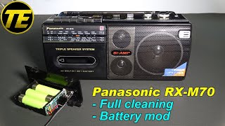 Panasonic RXM70 Full cleaning and Battery mod