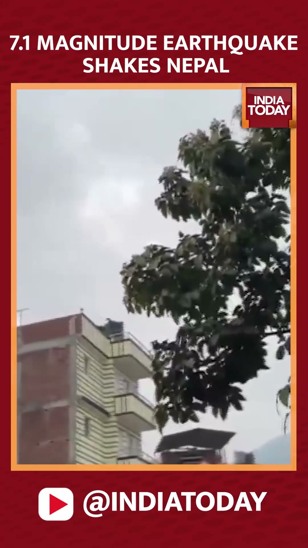 Earthquake News: 7.1 Magnitude Earthquake Strikes Nepal, Tremors Felt In Delhi NCR