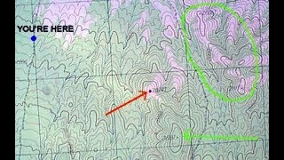 Using a Topographical Map while Backpacking