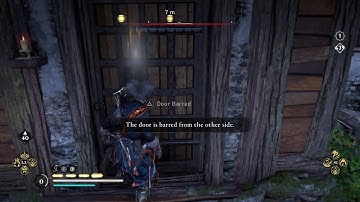 Glitch Open Barred Doors Using Scale Carver Bearded Axe - AC Valhalla