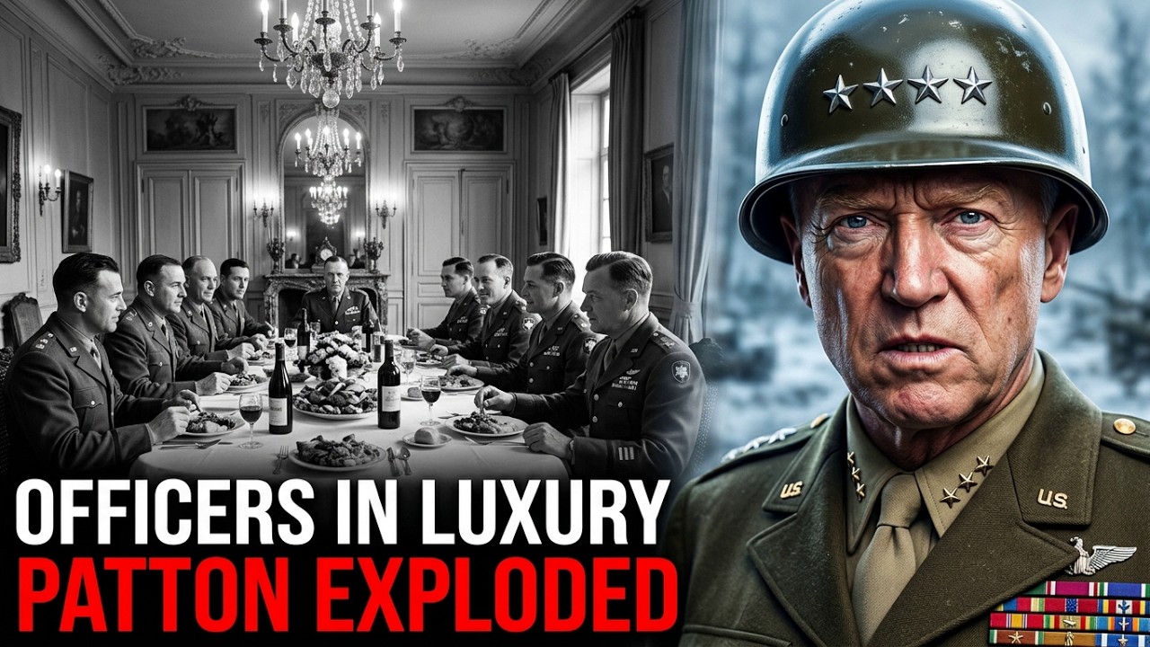 What Patton Did When He Found His Own Officers Living in Luxury While Soldiers Slept in the Cold