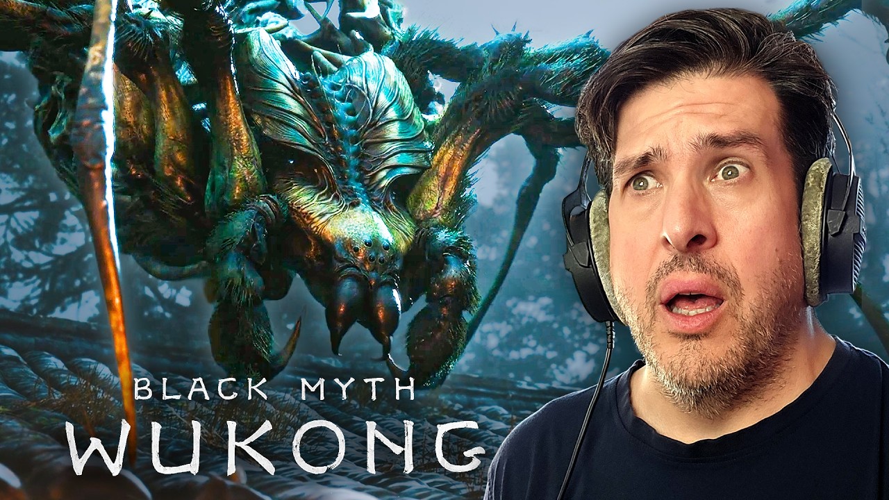Black Myth Wukong Chapter 4 - I'm Terrified of Spiders and This Game Knew It