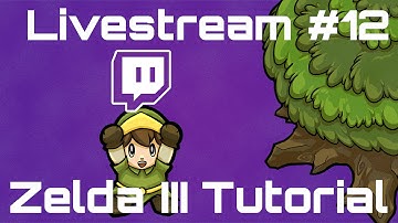 Zelda 3 Rogue-Like Unity Tutorial - Livestream Week 12