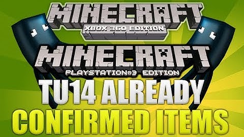 Minecraft Xbox 360 & PS3: "Title Update 14" Already Confirmed Items/Features Updated (TU14 FEATURES)