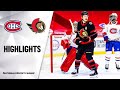 Canadiens @ Senators 2/23/21 | NHL Highlights