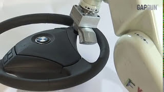 GapGun Robot+ Measuring a Steering Wheel