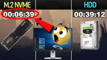 NVMe SSD vs HDD Windows 10 Boot Speed Test: Which is Faster? [2023]