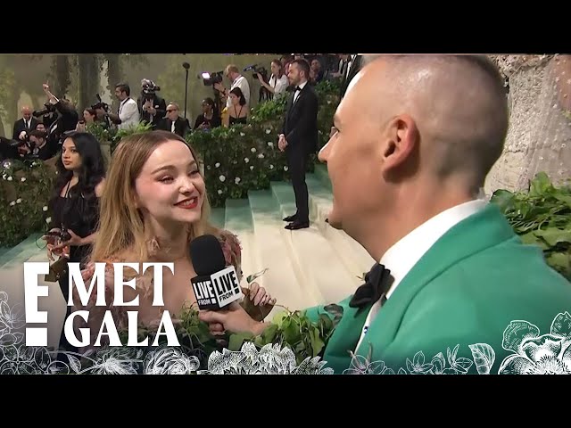 Dove Cameron is DARLING in Diesel at the Met Gala | E! Insider class=