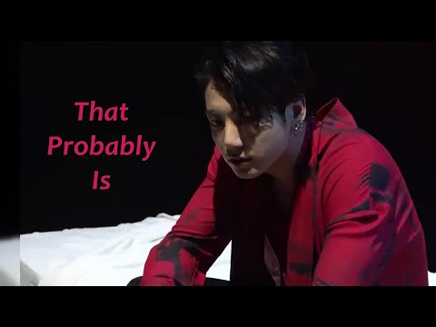 JK Jungkook - That Probably Is (cover) / "Это, вероятно, так..." РУССКИЙ перевод