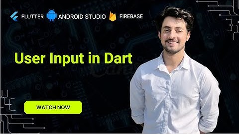 How to Take User Input in Dart | Beginners course | Read Console Input with Examples |Flutter #dart