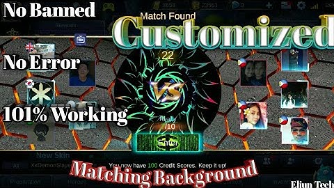 Matching Background Customize No Ban No Error Script | Faramis PATCH