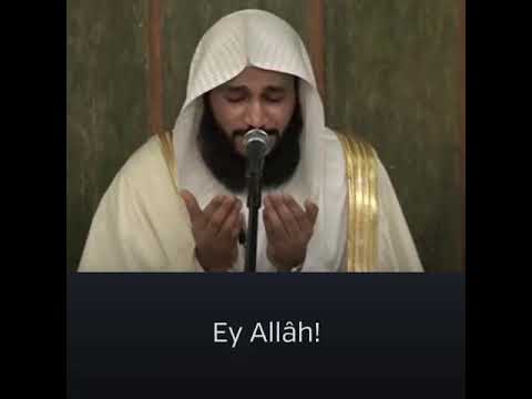 Kabe imamı Abdurrahman el Ussi'nin Ayasofya duası