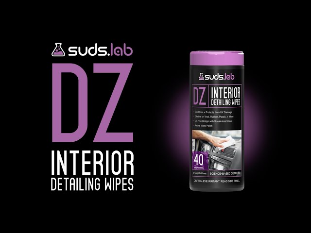 Suds Lab DZ All-Purpose Vehicle Wipes (40 Count), Size: One Size