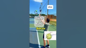 Slice Vs Kick Serve