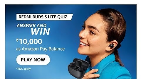 Redmi Buds 3 Lite is the latest true wireless earbuds launched by Redmi.