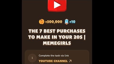 MemeFi YouTube video secret code today 4 September || MemeFi video code today #memefi #crypto