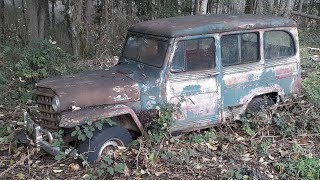 Willys Panel Wagon Pulled out of the Grave | Will It Start After 30 Years?