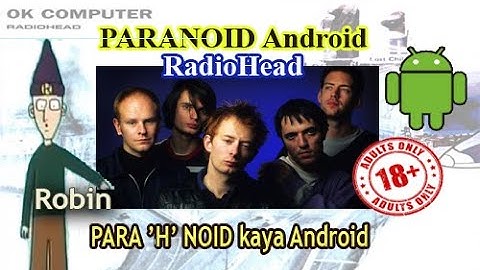 Radiohead paranoid android and Robin cartoon Dave grohl reaction