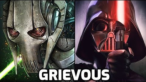 Why Legends General Grievous Is Just as Powerful as Darth Vader
