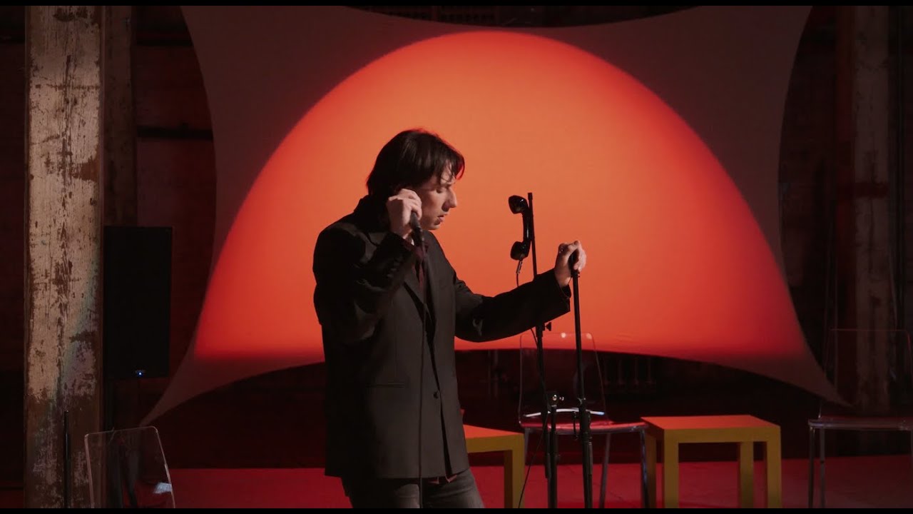 Joseph Keckler with The New Yorker theater critic, Helen Shaw and guest author, Shane Butler