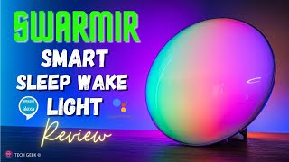SWARMIR Smart Sleep Wake Light with ALEXA / Google Control | Unboxing & detailed review. screenshot 2