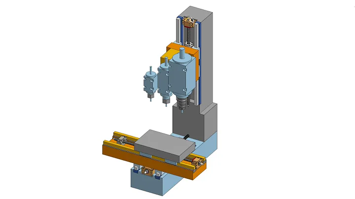 Ep2: Epoxy Granite CNC Design - Head, Spindle, Linear Rails