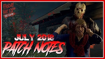NEW PATCH! | Major Bug Fixes | Friday the 13th: The Game