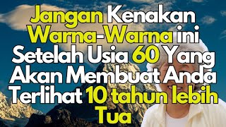 Don't wear these colors after 60 that will make you look 10 years older.