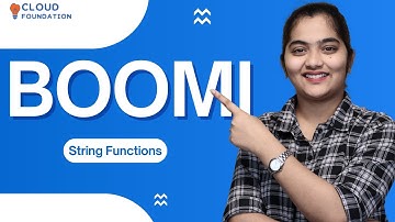 Boomi String Functions | String Functions in Boomi | Boomi tutorial | CloudFoundation
