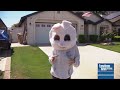 Easter Bunny helps shooting victim