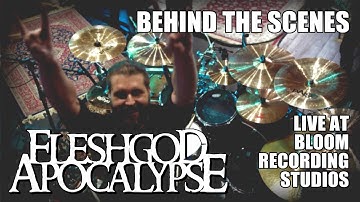 Eugene Ryabchenko - Fleshgod Apocalypse - Live at Bloom Studio (drum cam and gear)