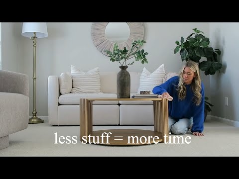 EMBRACING SLOW LIVING BY DECLUTTERING AS A MOM OF 2  thumbnail