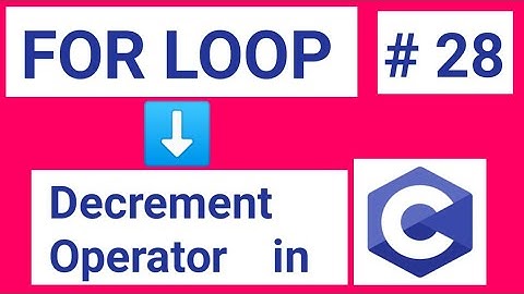 For Loop Example Program in C | Print name using For Loop in C Programming | For Loop in C | Loops