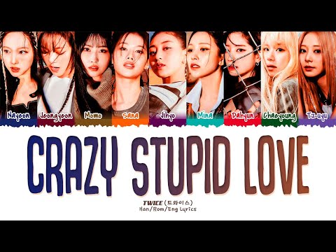 TWICE (트와이스) - CRAZY STUPID LOVE (1 HOUR LOOP) Lyrics | 1시간 가사