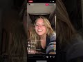 Kenzie Ziegler’s live on (5/29/20) part 2