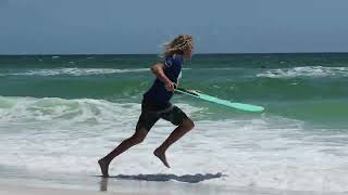 PCB SKIMBOARDING competetion 2022, Pros deal with less than ideal conditions.