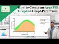 How to Create an Area Fill Graph in GraphPad Prism #GraphPad #AreaFillGraph #GraphPadTutorial