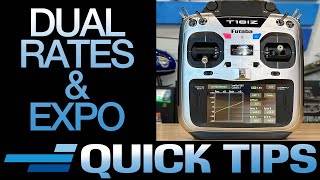 Dual Rates And Expo On Your Futaba Transmitter | Quick Tip | Motion RC