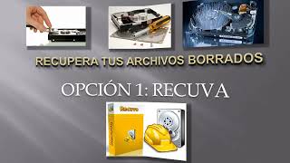 Recuperar Archivos Borrados de tu Disco Duro o Pen Drive con Recuva DD