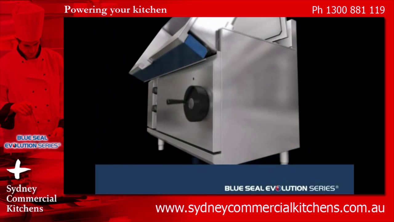 Blue Seal Evolution Series Bratt Pans -  tilting bratt pans have been expanded to include 80 litre