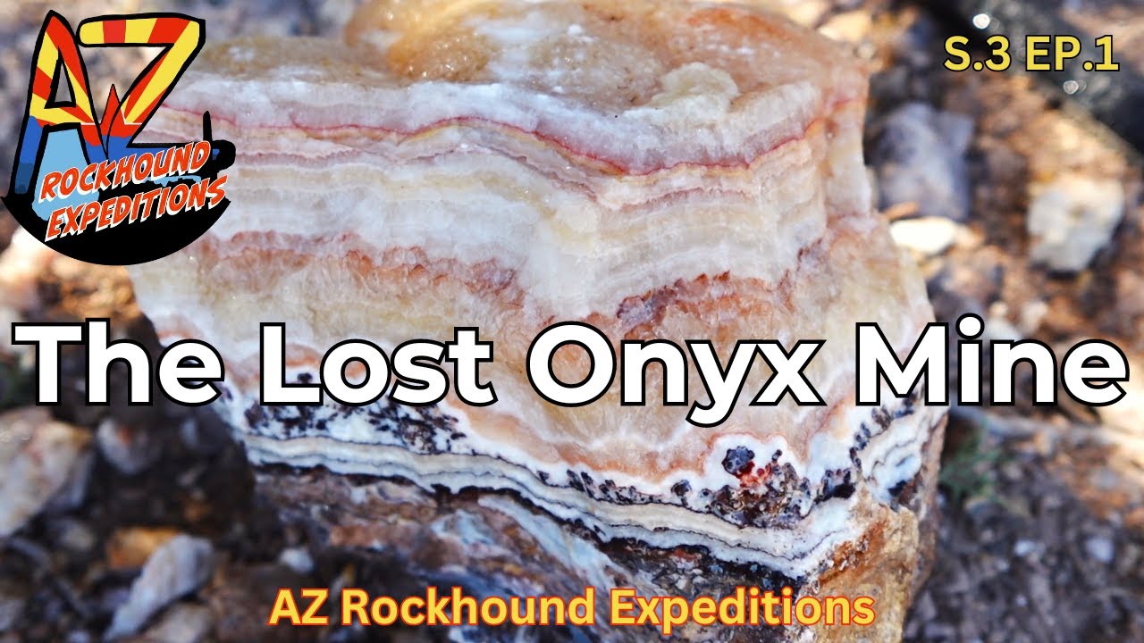 Находка затерянной шахты по добыче оникса недалеко от Кэмп-Верде, Аризона.